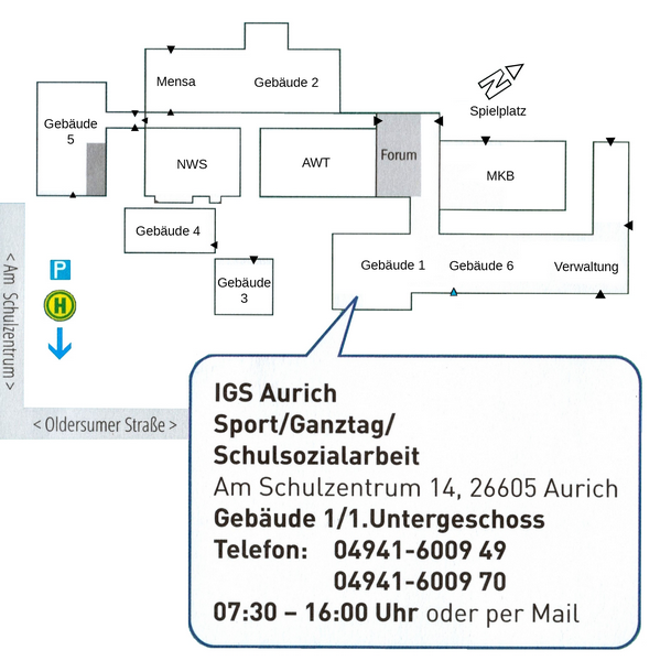Karte Schulsozialarbeit